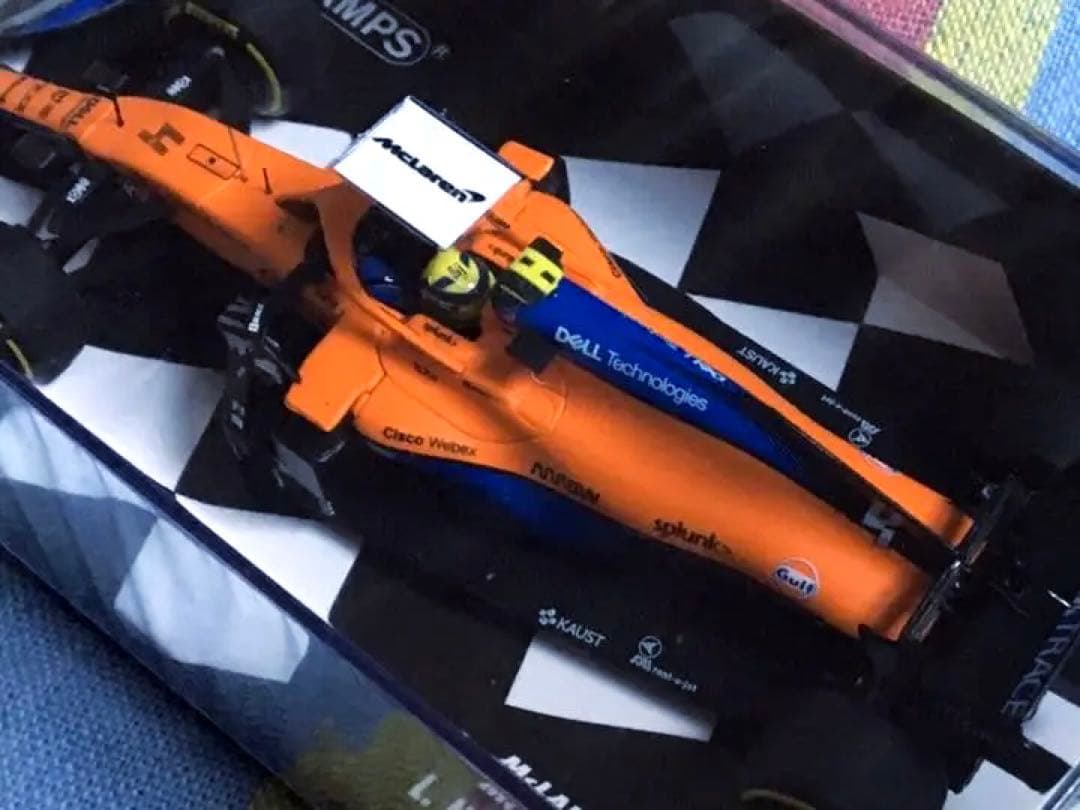 ミニチャンプス 1/43 マクラーレンMCL35M ランド・ノリス 850個限定