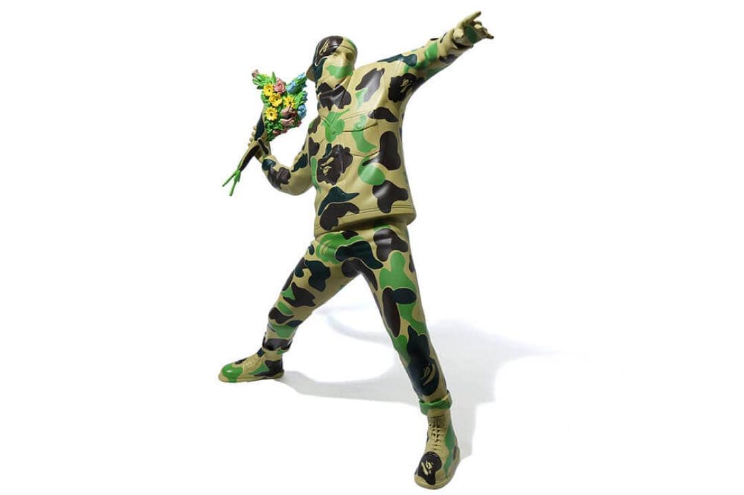 新品 バンクシー ベイプ Banksy Bape ベアブリック メディコムトイ