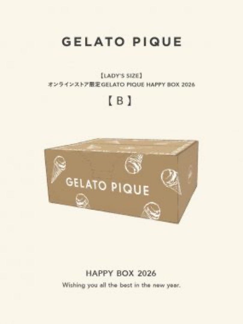 抜き取りなし！GELATO PIQUE レディース HAPPY BOX 2026