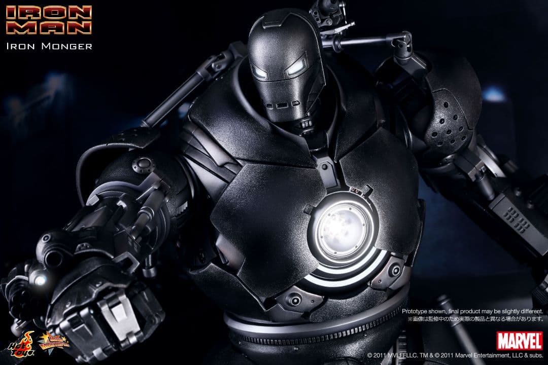 hottoys 『アイアンマン』１／６スケールフィギュア　アイアンモンガー