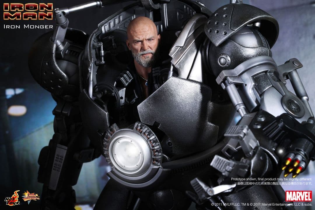 hottoys 『アイアンマン』１／６スケールフィギュア　アイアンモンガー