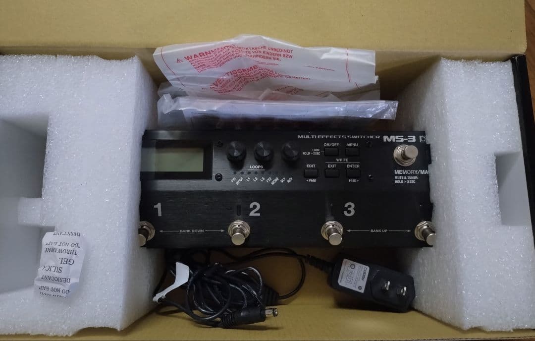 【即購入OK】BOSS MS-3 マルチエフェクトスイッチャー