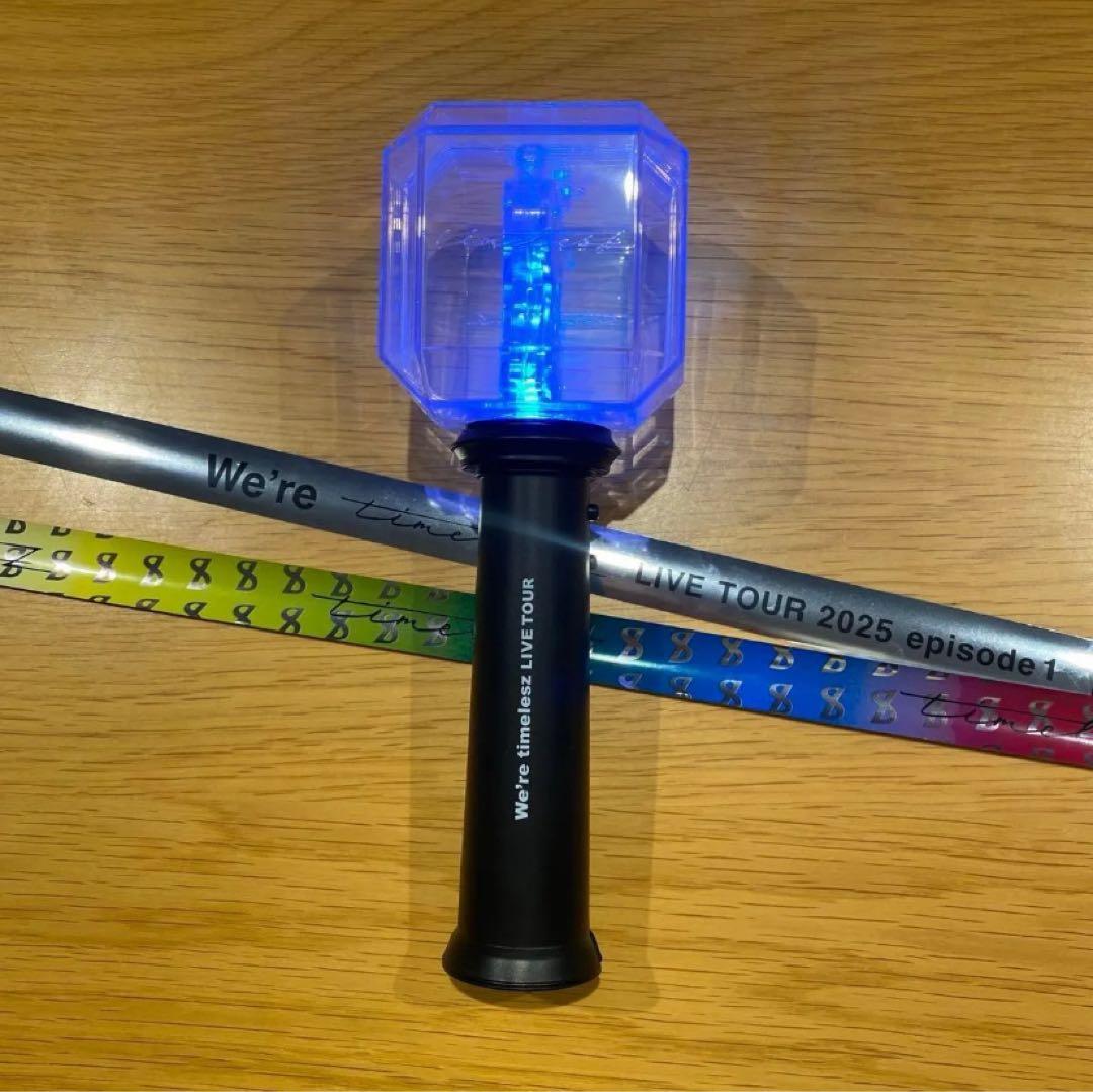 timelesz 【FAM】ペンライト&銀テープ１本