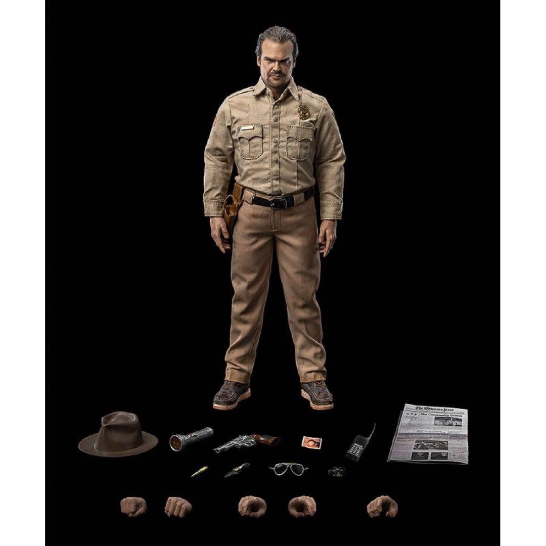 ストレンジャー・シングス未知の世界 1/6 ジム・ホッパー可動フィギュア