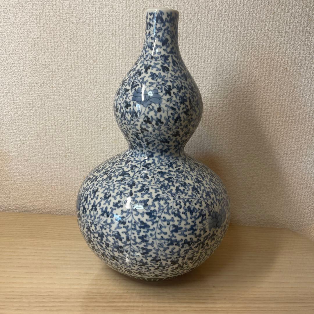 時代染付花瓶