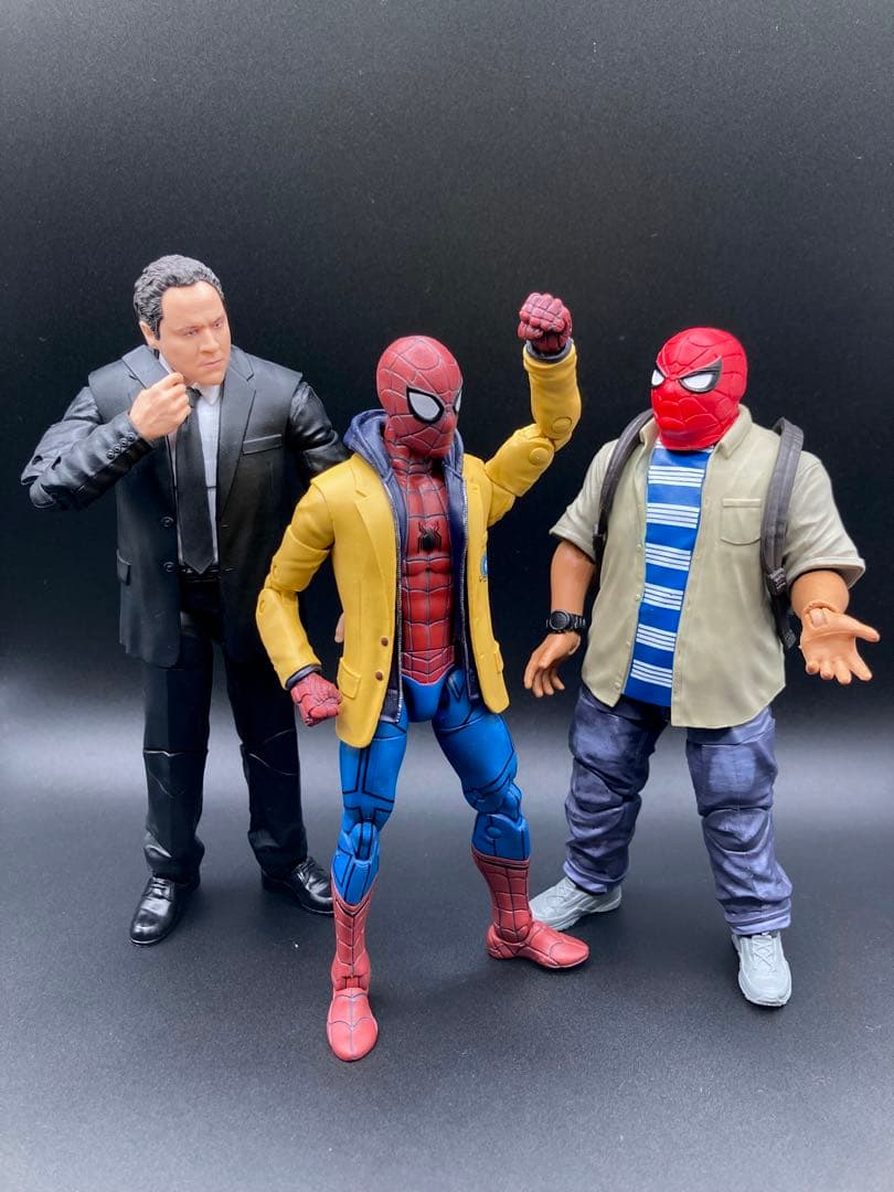 マーベルレジェンド スパイダーマン ネッド&ハッピー他 4体まとめ+おまけ