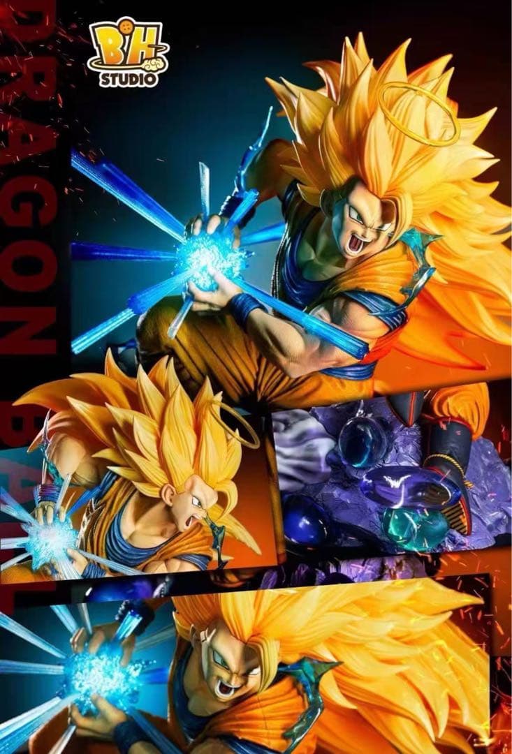 ドラゴンボール 孫悟空 ガレキ ガレージキット スタチューX②②①