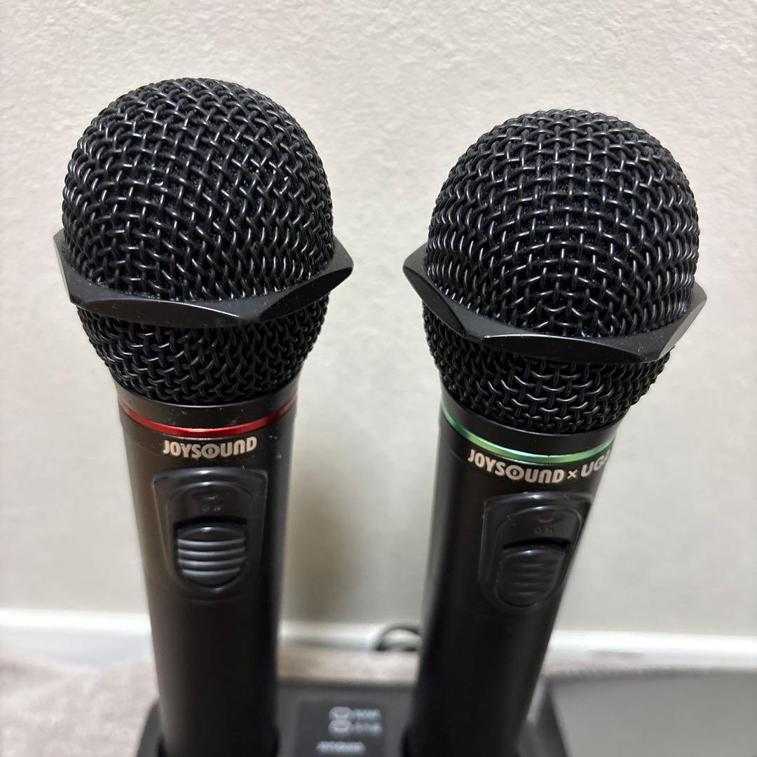 美品　JOYSOUND マイク　充電器セット