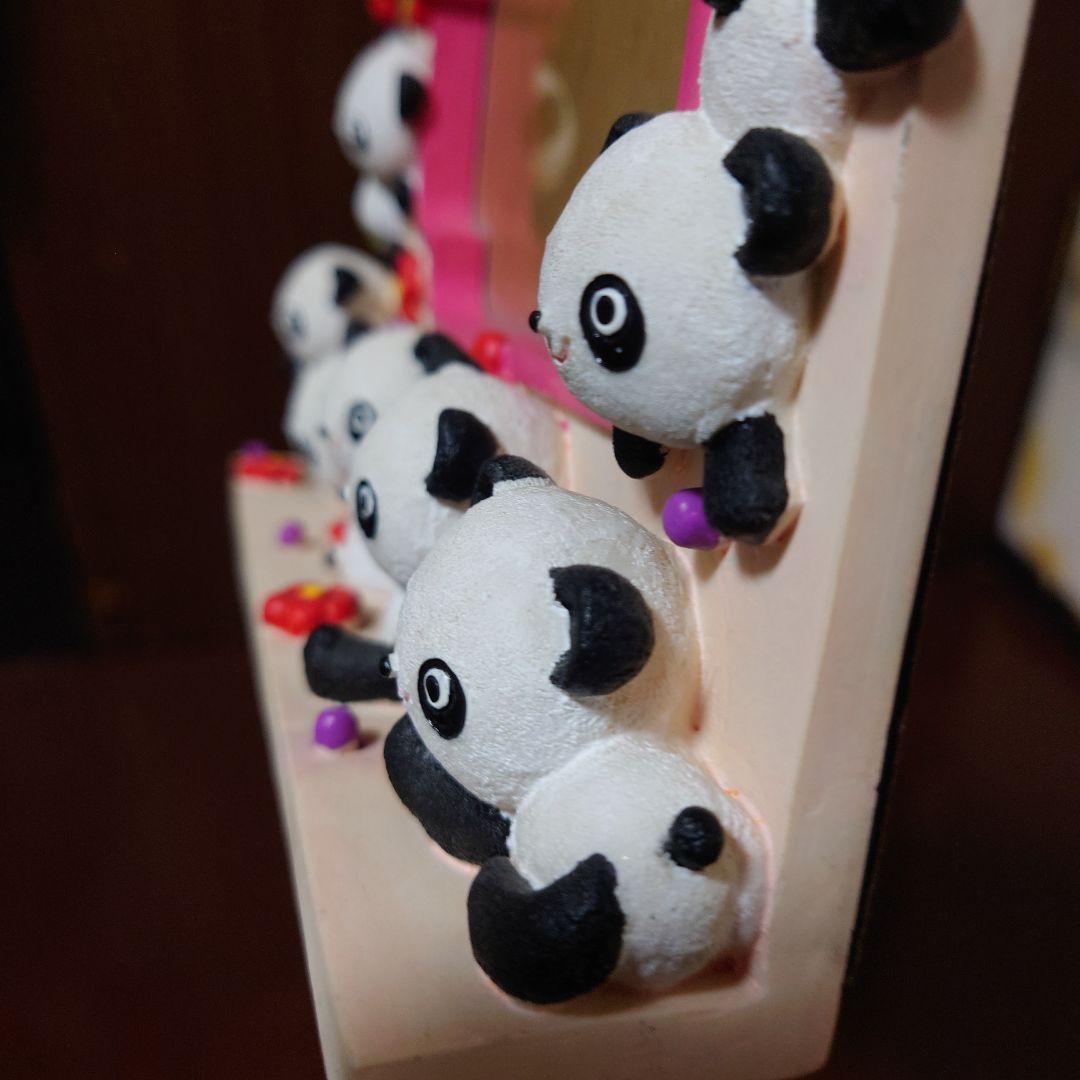 平成レトロ 激レア パンダ マスコット フォトフレーム