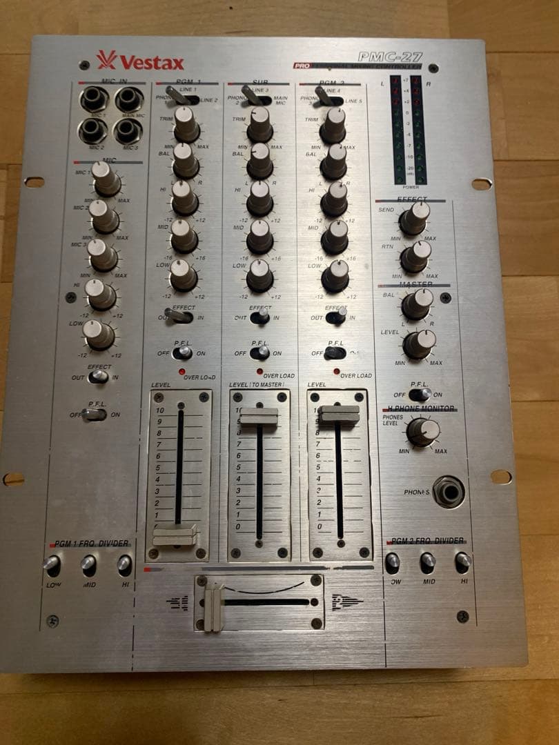 Vestax PMC-27 DJミキサー ジャンク