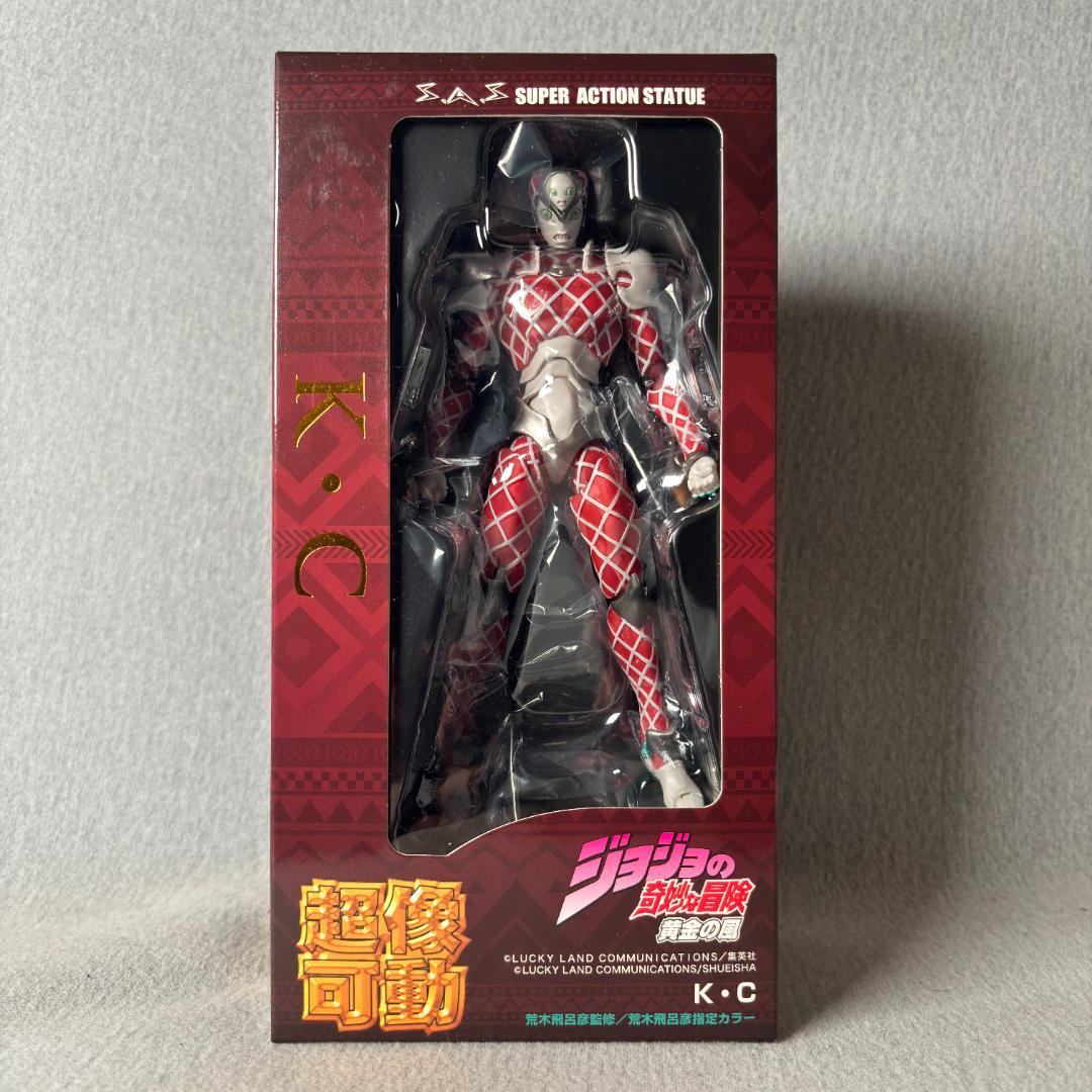 新品未開封 超像可動 .ジョジョの奇妙な冒険　K・クリムゾン　K・Cフィギュア