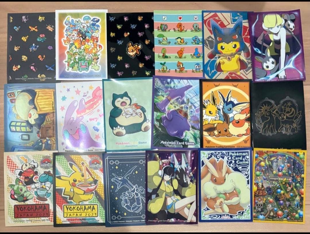 ポケモンデッキシールド スリーブ コレクション 185種類 各1枚