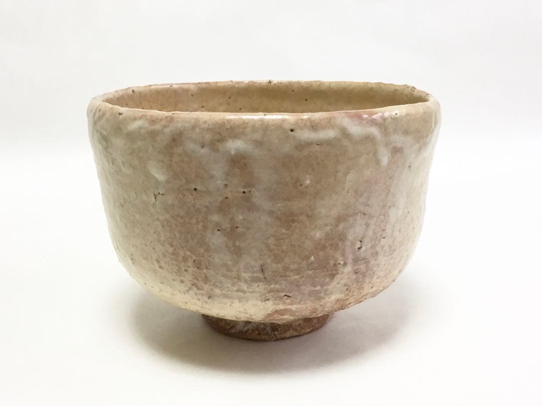 茶道具 古物品 茶碗 萩 波多野善蔵 木箱入