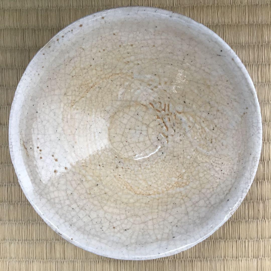 ⭐️茶道具　茶碗　松尾流十一代宗倫居士追善茶会記念の平茶碗　紙箱　S1014CW