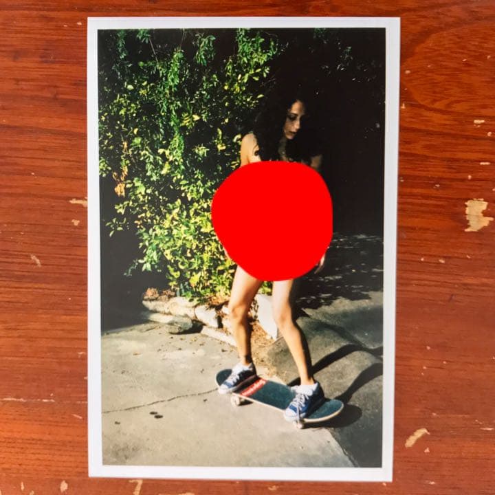 ラリークラーク本人現像 Supreme2005カレンダーのオフショット　サイン入