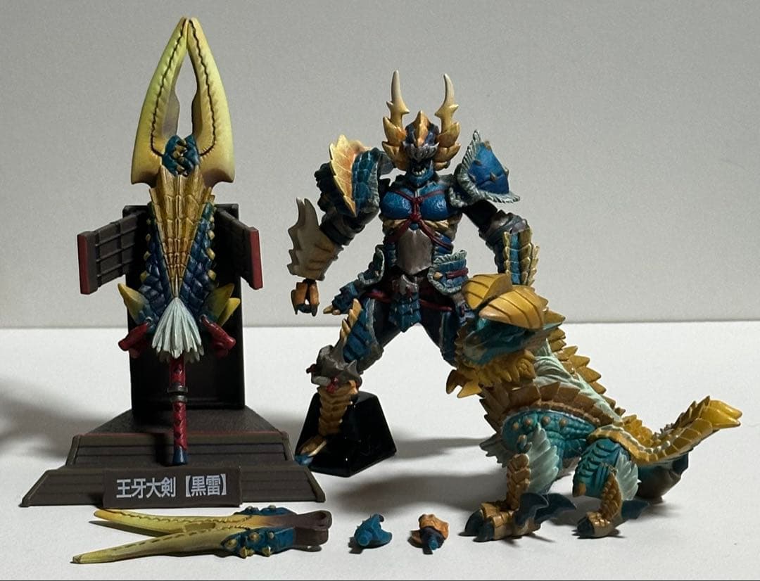 【最終値下げ】非売品＋αモンハン狩猟武器コレクションVol.4ジンオウガハンター