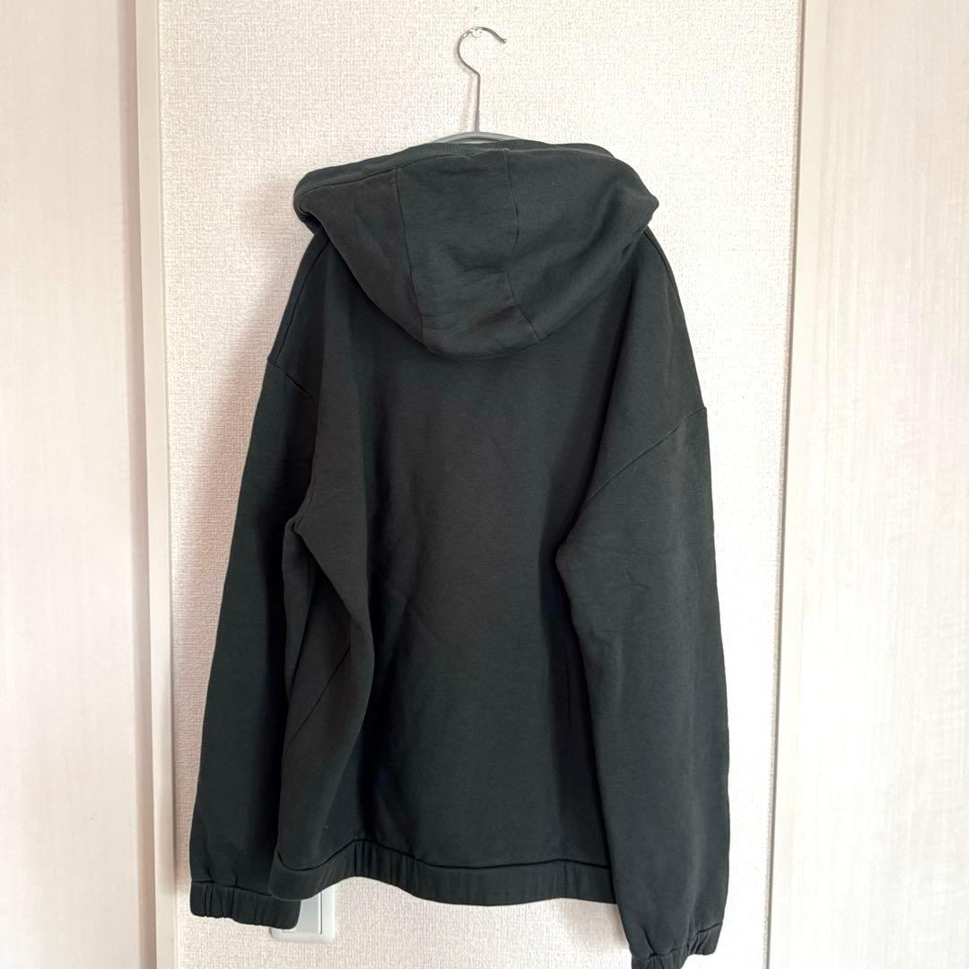 【美品】Giorgio Armani ダークグリーン　パーカー アルマーニ