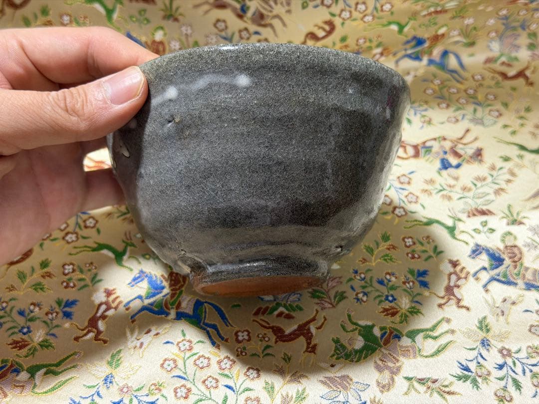西岡小十 上位作 唐津茶碗