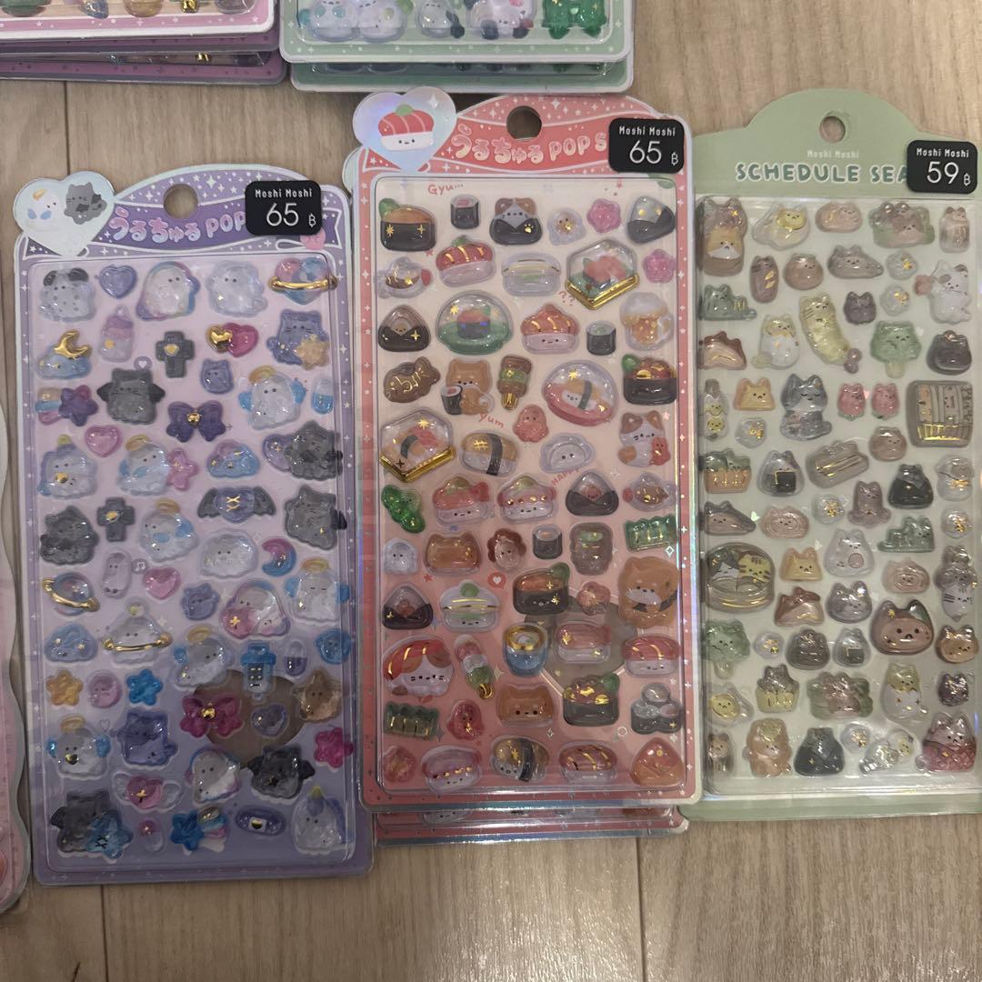 ボンボンドロップシール ぷっくりシール