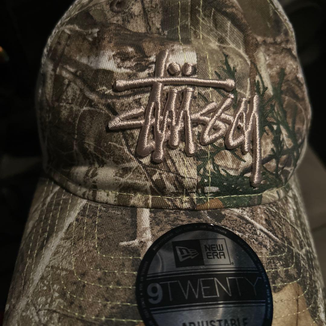 STUSSY 9TWENT メッシュキャップ　ニューエラ　　リアルツリー　迷彩