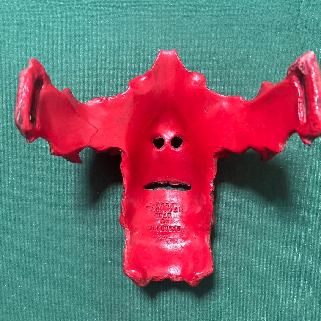 VOLK TACTICAL GEAR 鉄虎竜オーガマスク 赤 サバゲー