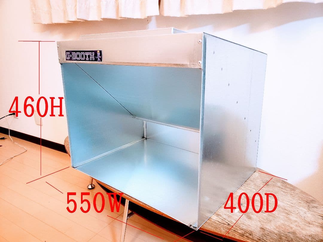 塗装ブースG-Booth M-02Plus実用新案 風量520ｍ3/hセット一式