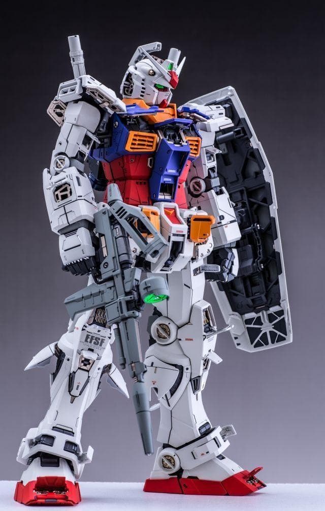 イイネ不要　1/60　RX-78-2 ガンダム LED付き　海外製
