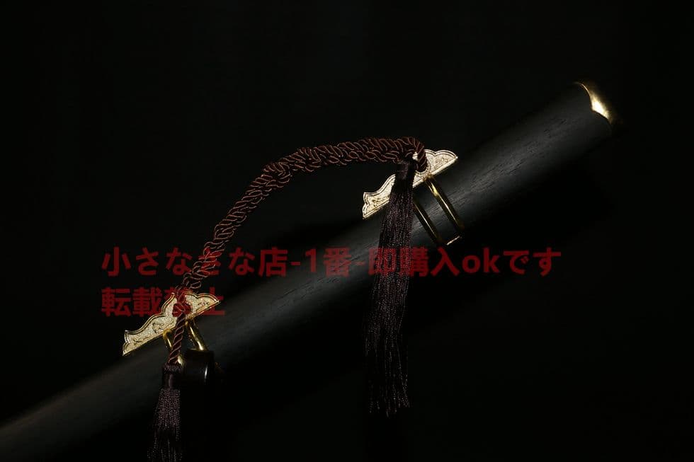 武具　刀装具　日本刀　模造刀   居合刀  曲げ金玄武唐刀