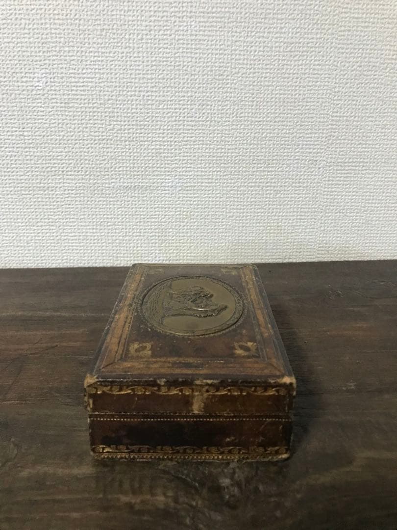 古道具　シガーケース　ジュエリーボックス
