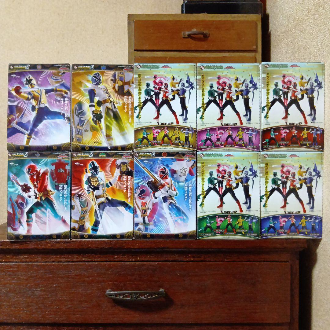 創絶　侍戦隊シンケンジャー　1＆2　全10種セット