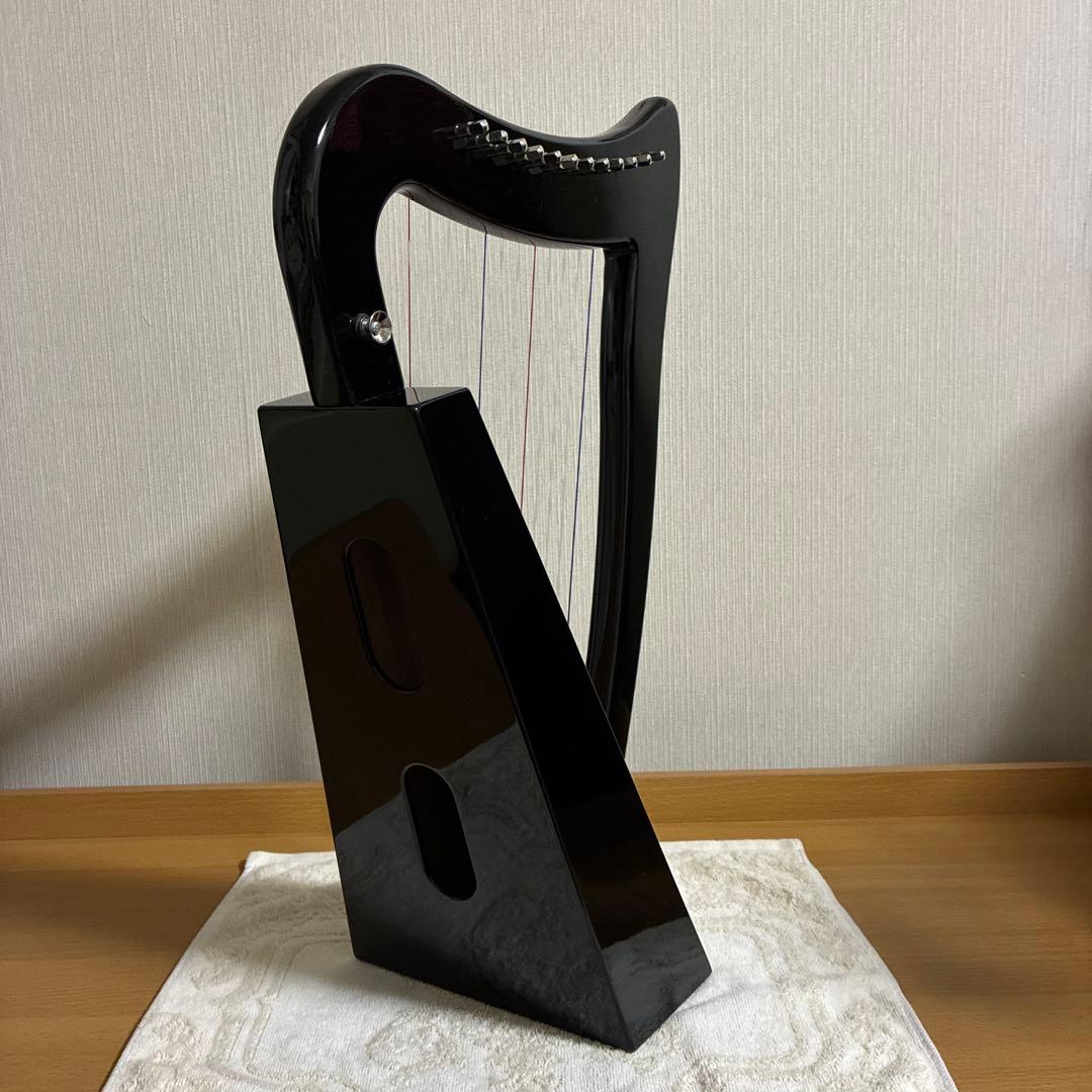 グレイスベイビーハープ 12弦 ケース .ストラップ.チューニングハンマー