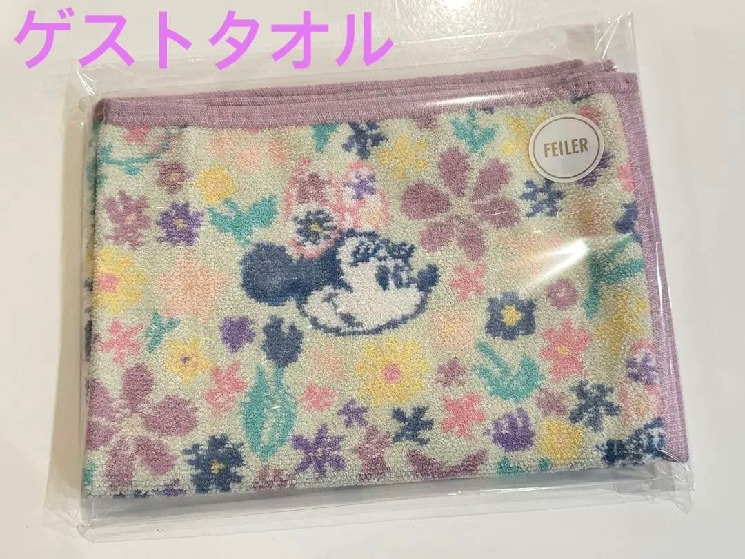 ❤︎FEILER Web限定☆ディズニーデザイン★インマイリボン　ゲストタオル
