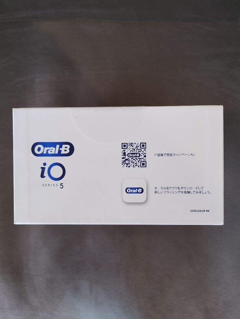 ブラウンオーラルb　io5　Oral−B IOG52J62KBK BLACK