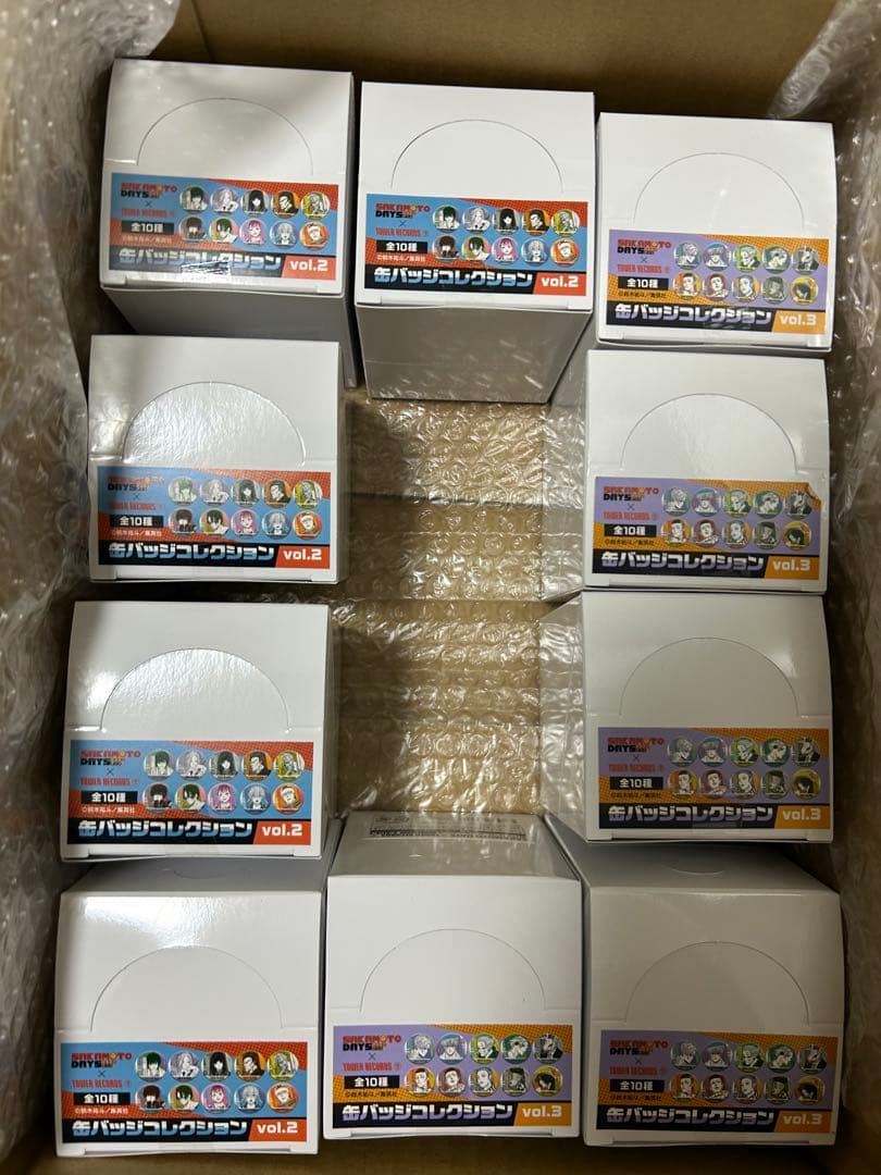 SAKAMOTO DAYS 缶バッジコレクション vol.2,3 各5BOXずつ