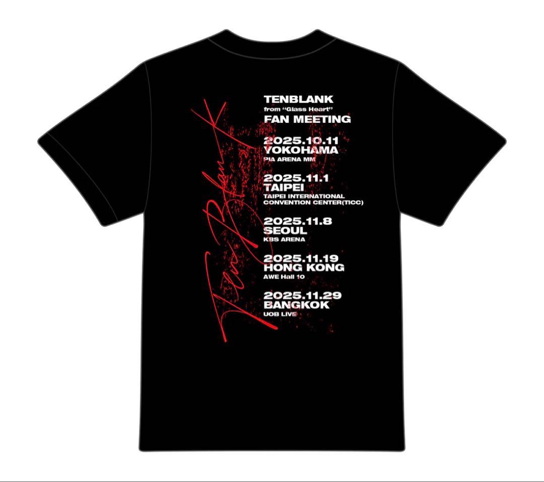 Lサイズ　TENBLANK Tシャツ 黒　グラスハート　佐藤健　町田啓太　志尊淳