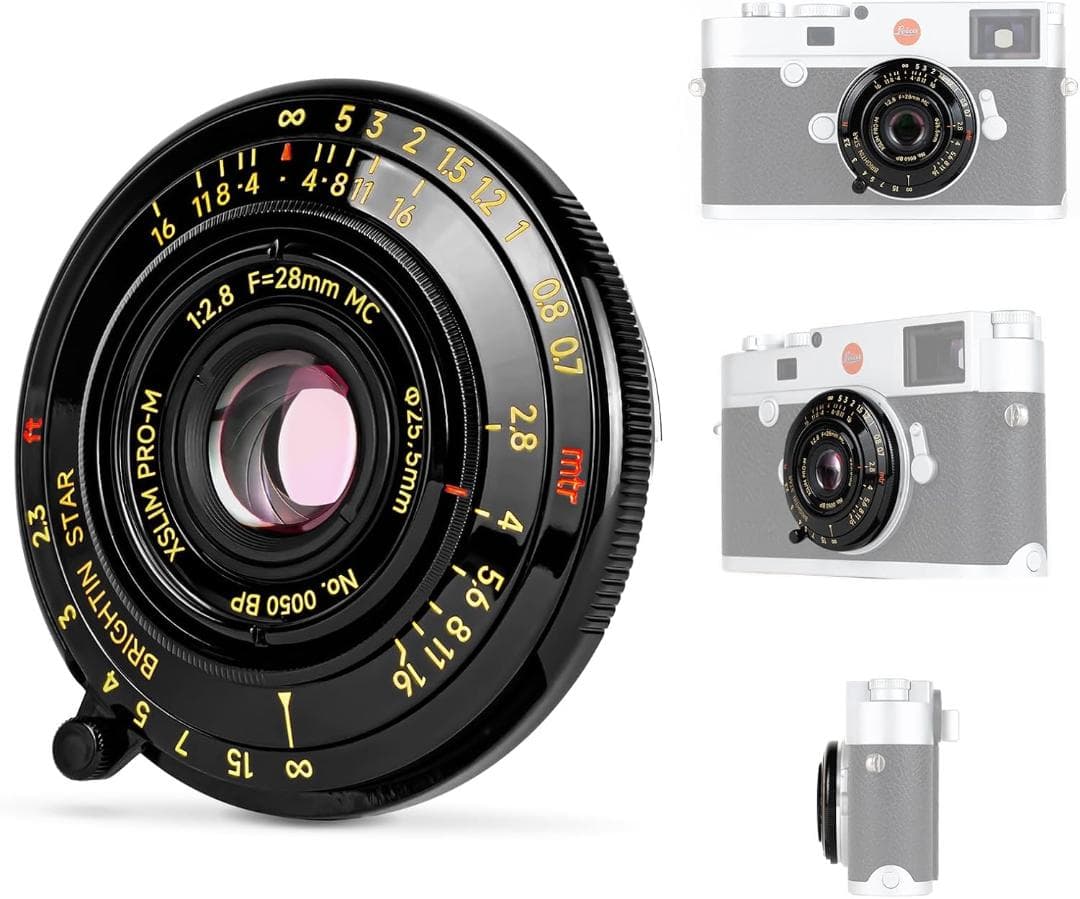 新品 Brightin Star 28mm F2.8 ライカMマウント レンズ