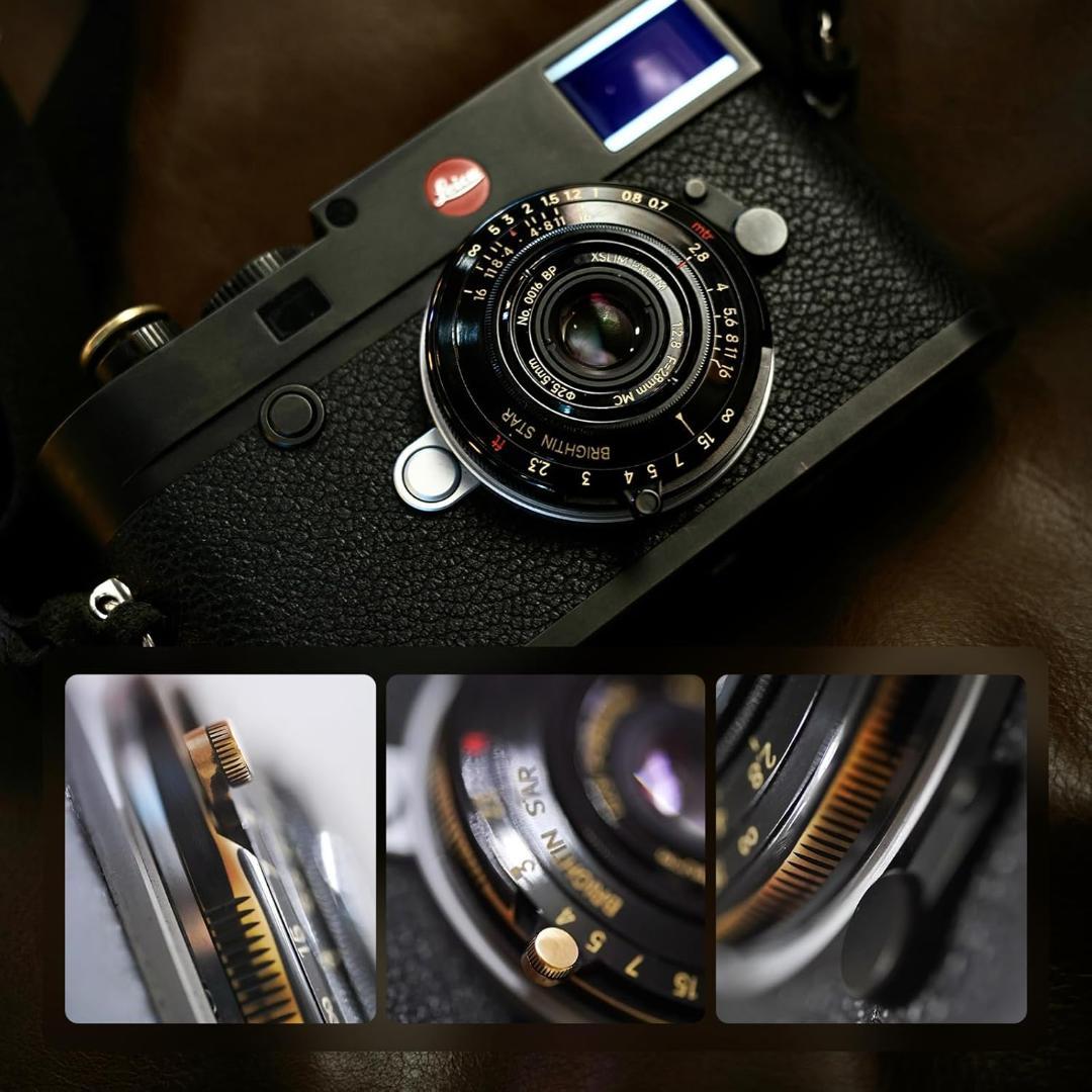新品 Brightin Star 28mm F2.8 ライカMマウント レンズ