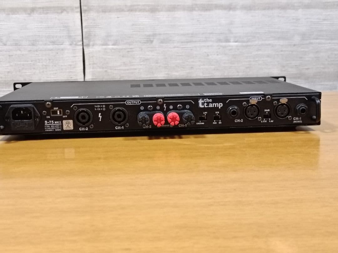 Thomann S-75 mk2 トーマン パワーアンプ【動作確認OK】