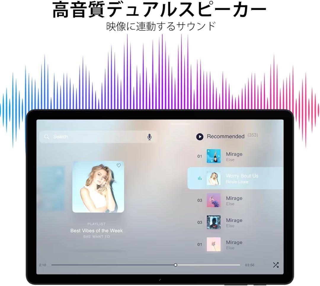 タブレット 本体 Android15 30GB+128GB+2TB 8コア