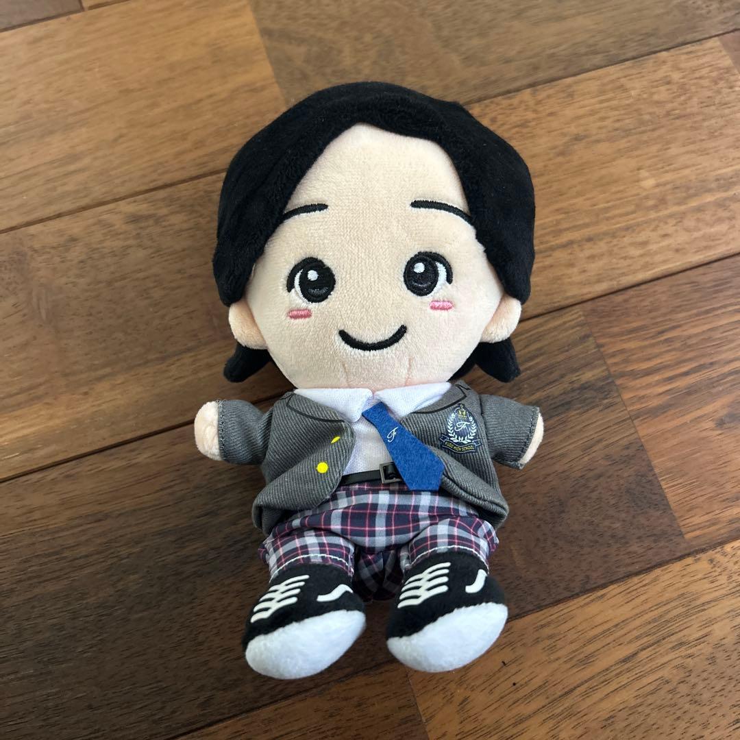 スーツスタイルぬいぐるみキャラクター 約20cm