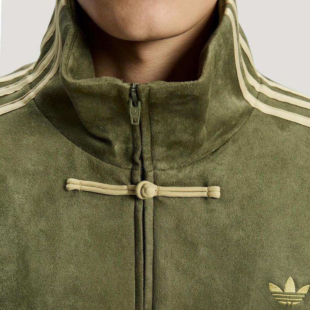03きのこ堂 ！adidas ジャケット　緑　L
