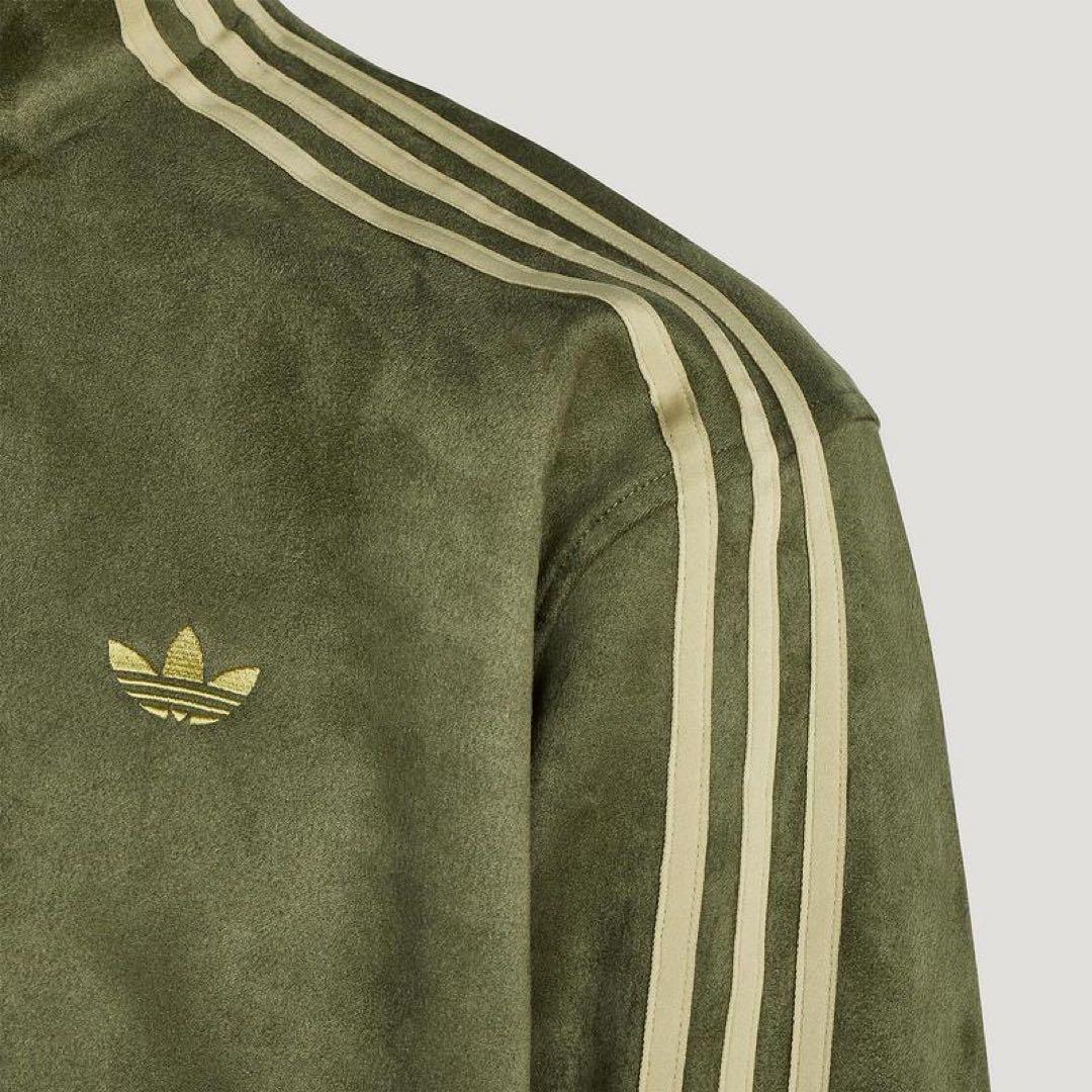 03きのこ堂 ！adidas ジャケット　緑　L