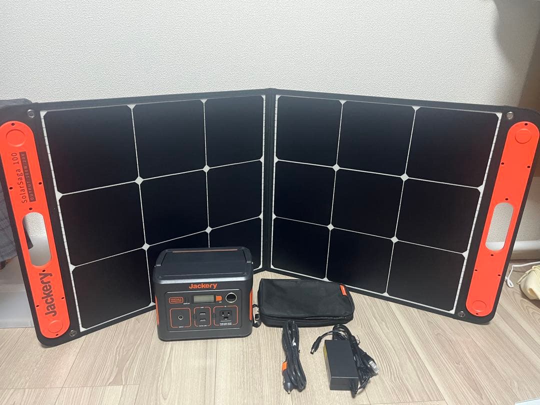 破格！Jackery ポータブル電源400 & ソーラーパネル100