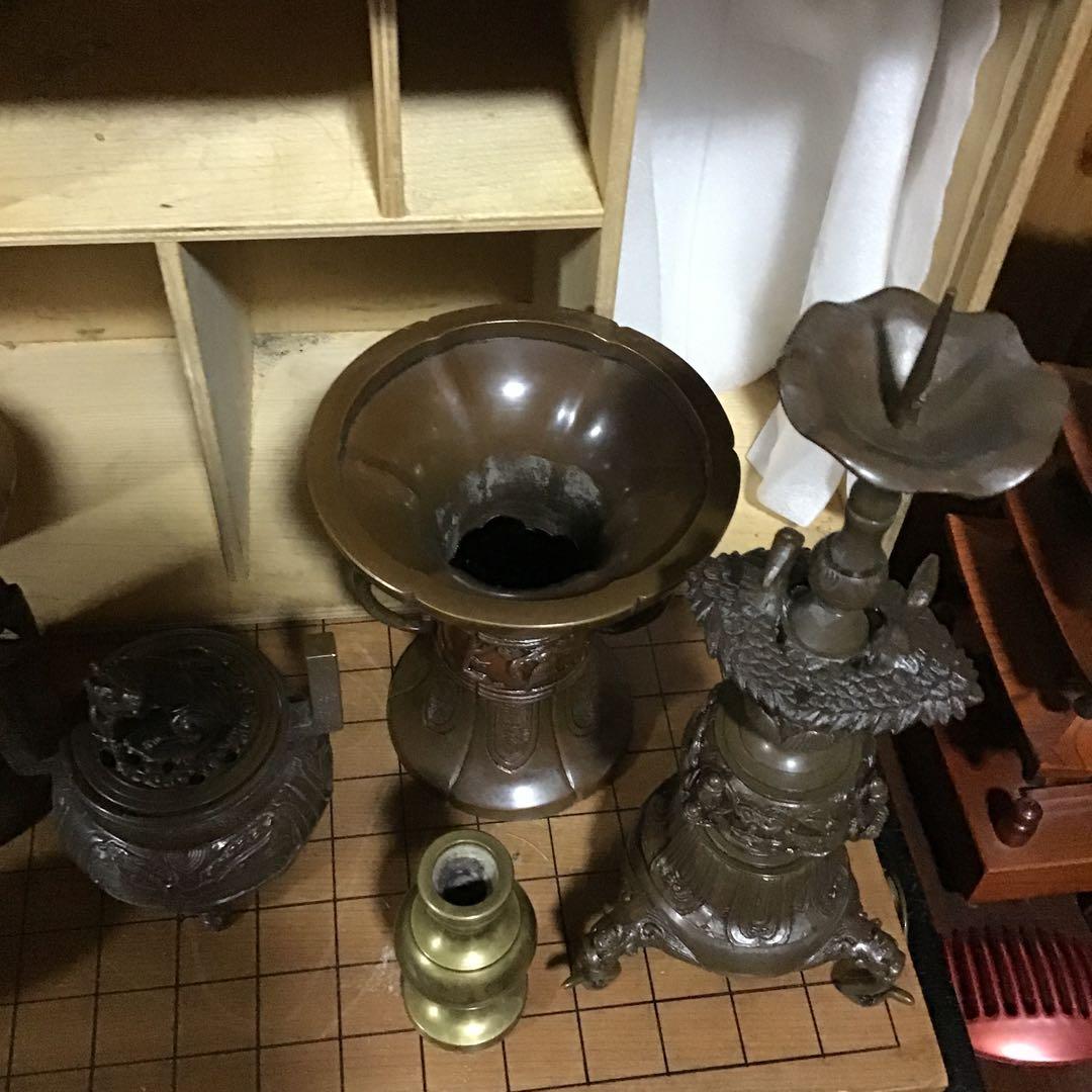 五具足（銅)