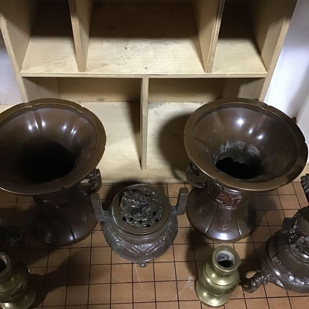 五具足（銅)