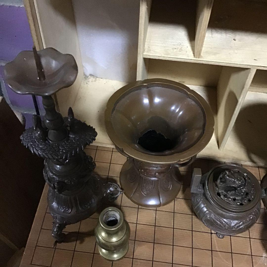 五具足（銅)