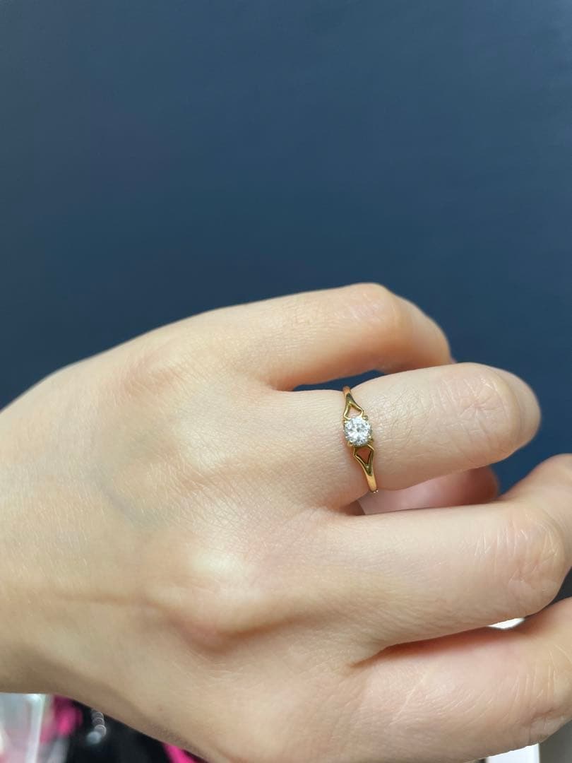 18k、指輪
