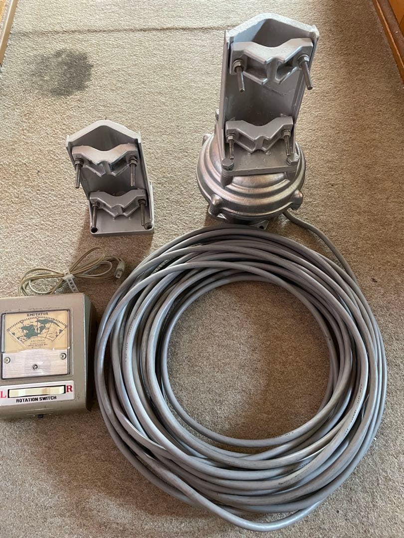 良品整備済 ローテーター エモテータ 102LB マストクランプ等セット一式