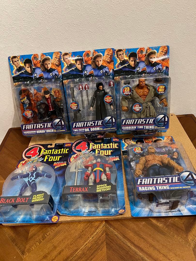 マーベル ファンタスティック・フォー フィギュア 6体セット