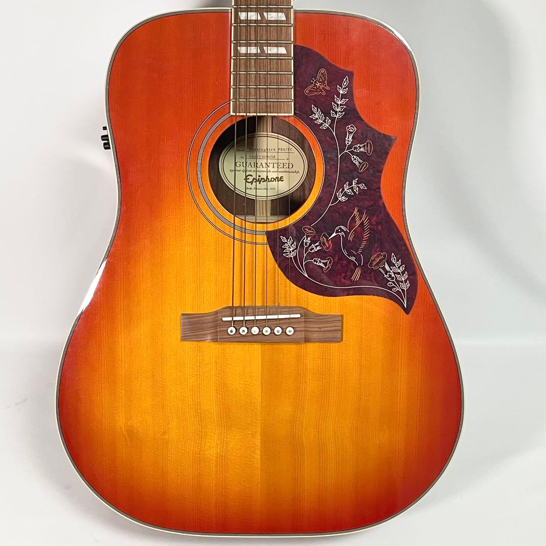【良品】EpiphoneエピフォンHummingBird PRO/FC